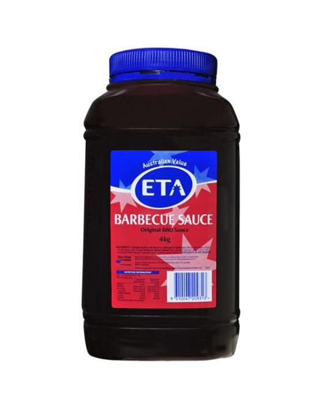 Eta Sauce BBQ Ezygrip 4kg x 1