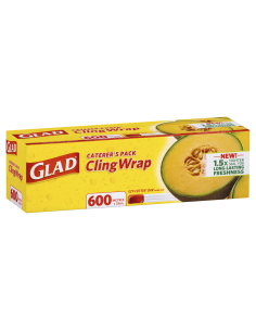 Glad Distributeur d'enveloppe d'accrochage 33cm de large de 600 m de long x 1
