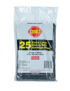 Heavy Duty Clean Up Bags 25s x 1