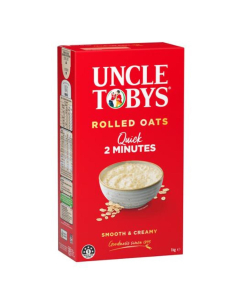 Uncle Toby Avena rápida Cereal de desayuno 1kg x 1