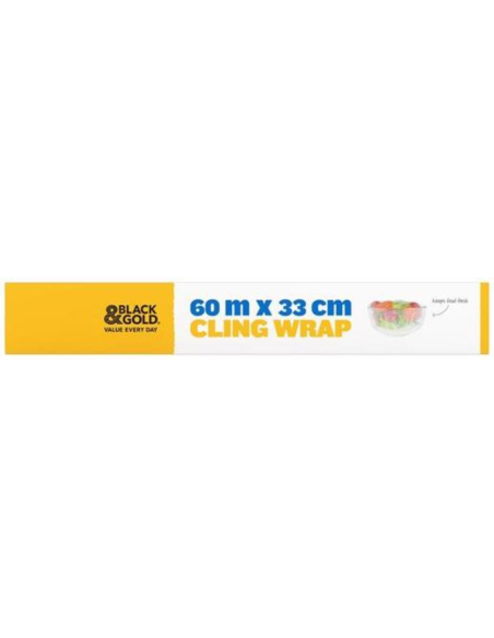 Black & Gold クランラップロール60mパックx 1