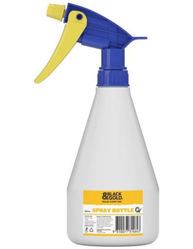 Black & Gold Spray Trigger 500ml x 1