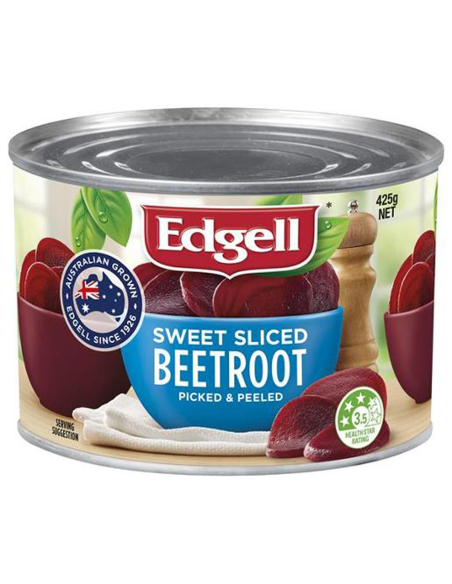 Edgell Pokrojony słodki beetroot 425g x 1