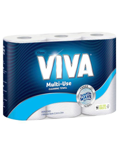 Toalla de papel Imprimir 6 hojas 3 Pack x 1