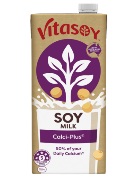 Vitasoy Calcio más leche 1ltr x 1