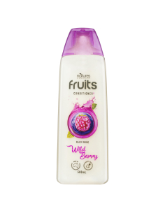 Natures Organic Fruits Sauvage Berry Casque de cheveux 500ml x 1