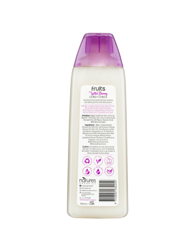 Natures Organic Früchte wilde Beerenhaarighaar-Conditioner 500ml x 1