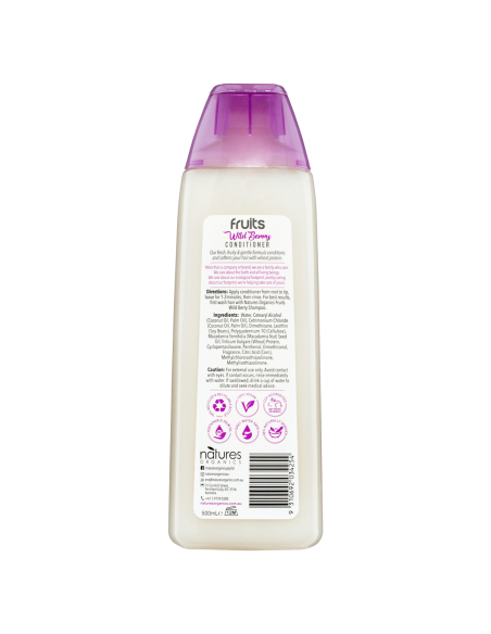 Natures Organic Früchte wilde Beerenhaarighaar-Conditioner 500ml x 1