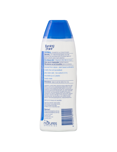 Punkt zwrotny 2 W Szampon i odżywka do normalnych włosów 400ml x 1