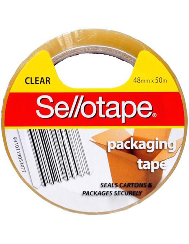 Sellotape Cinta d'embalatge clara de 48 mm x 5m 1EA x 5