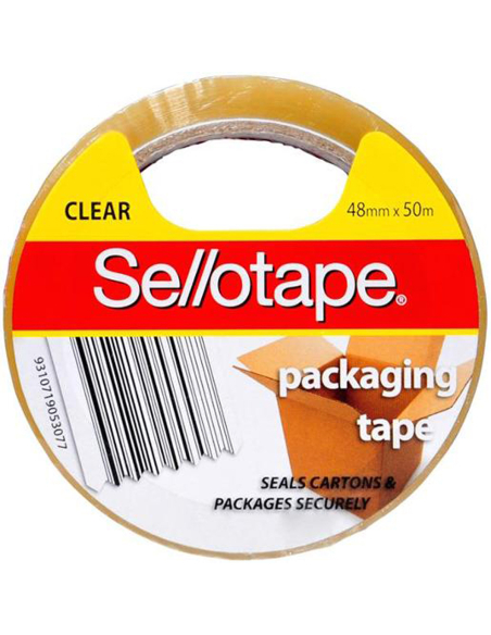 Sellotape Wyczyść taśma opakowań 48mm x 5m 1a x 5