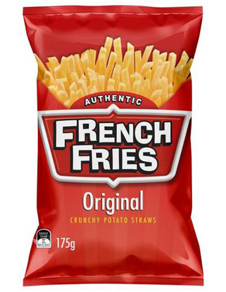 French Fries Kartoffelchips Original 175g x 12