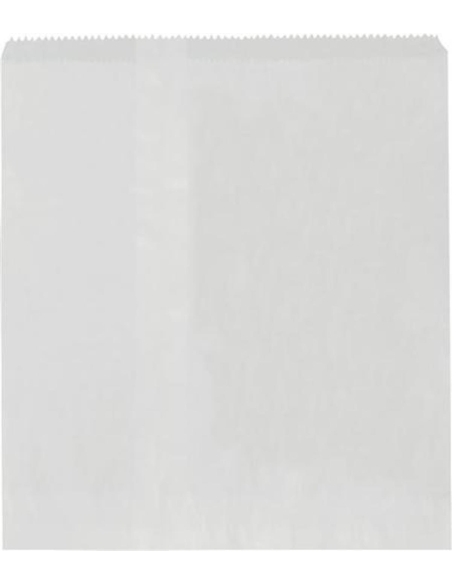 Cast Away Białe Płaskie Płaskie Torby Papierowe NO6 Square 310 o 270 mm x 500