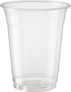 Cast Away Hallo Kleer Plastikbecher 375ml x 50