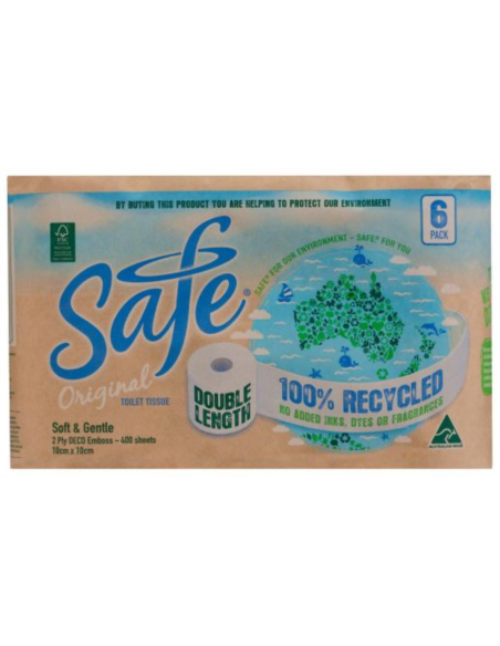 Toilettengewebe weich & sanftes Original 2ply 6 Pack x 1