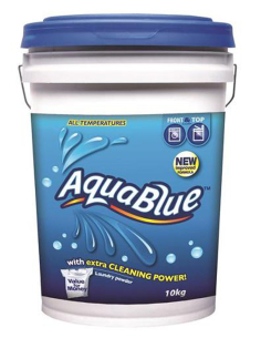 Aquablue Laundry Washing Powder Bucket 10kg x 1