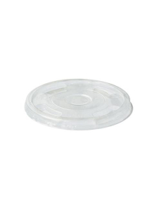 Biopak Biocup Flat Lids 100 Pack x 1