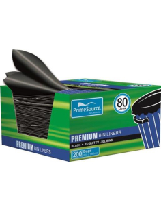 Cast Away Sacs à ordures Heavy Duty Fairy-Pick Black 72-8L 200 pack x 1