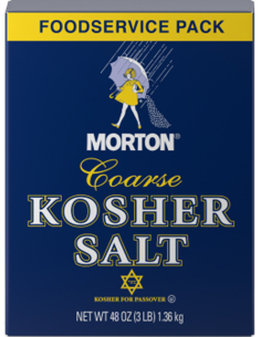 Morton Coarse Kosher Salt 1.36kg x 1