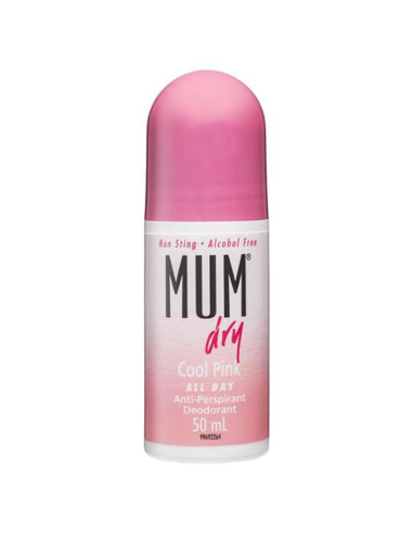 Cool Pink Roll On Antiperspirant Deodorant 50ml x 1