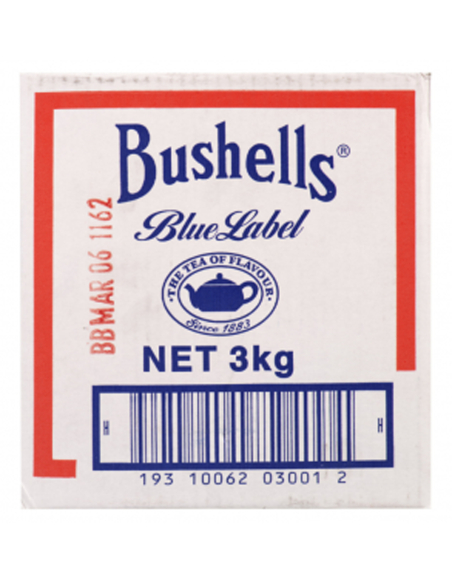 Brushell's blauwe label thee 3kg x 1