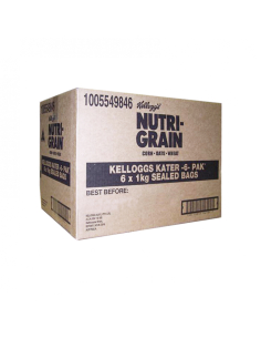 Kellogg'S Nutri-Grain Kater 6 Pack 1kg x 1