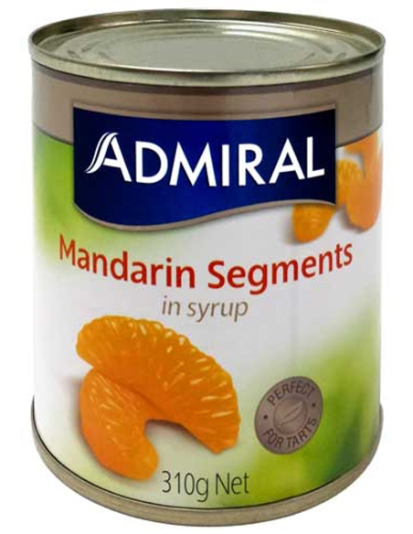 Admiral Segmenti mandarini 310g x 1