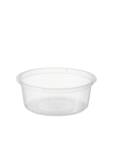 Round Plastic Container 70 ml / 2 oz 70 by 24 mm x 100