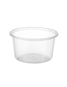 Round Plastic Container 440ml x 50