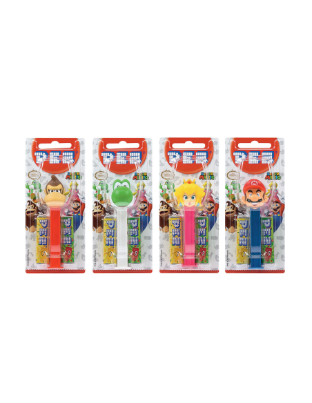 Pez Dispensador Nintendo 17G x 6