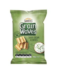 Getreidewellen Saure Sahne und Schnittlauch 90g x 15