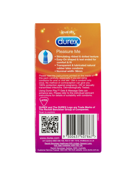 Durex 让我愉快10包x 1 Durex 让我愉快10包x 1
