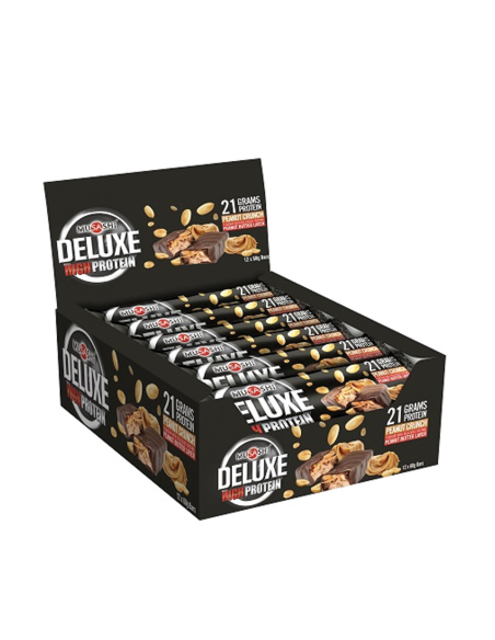 Musashi Delux Protein Peanut 60g x 12 Musashi Delux Protein Peanut 60g x 12