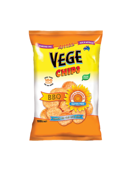Ajita Vege Chip BBQ 100G x 6