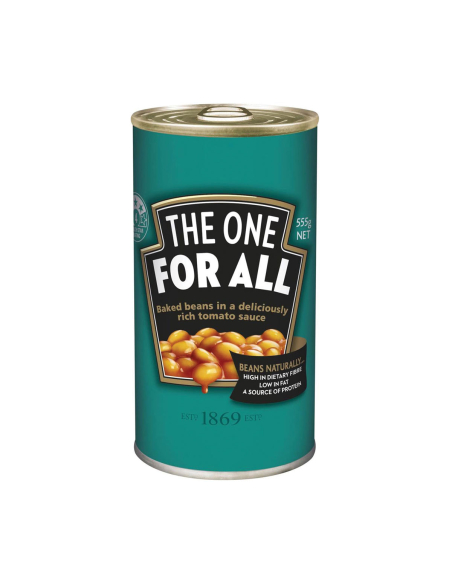 Heinz Gebakken bonen 555G x 1