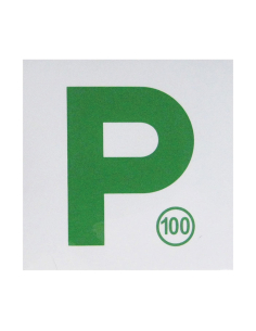 Magnetic P-plates Green x 1