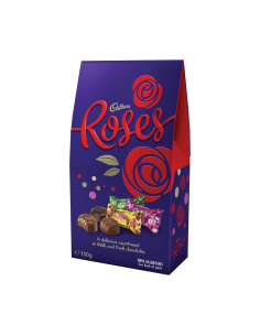 Cadbury Pochette cadeau Roses 150g x 8