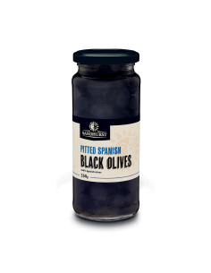 Sandhurst Black Black Olives 350g x 1