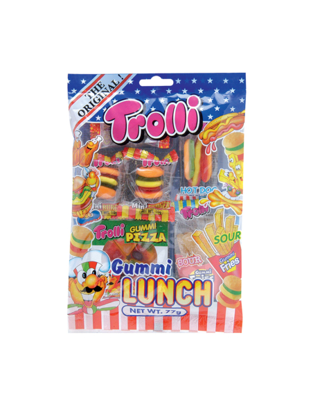 Trolli Gummi-Lunch-Tasche 77g x 12