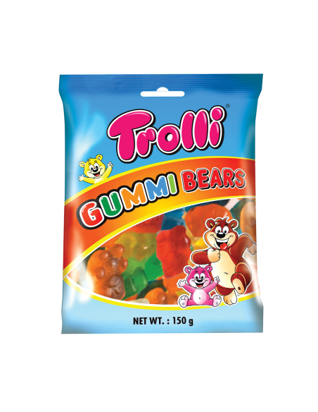 Trolli Gummi trägt 150g x 10