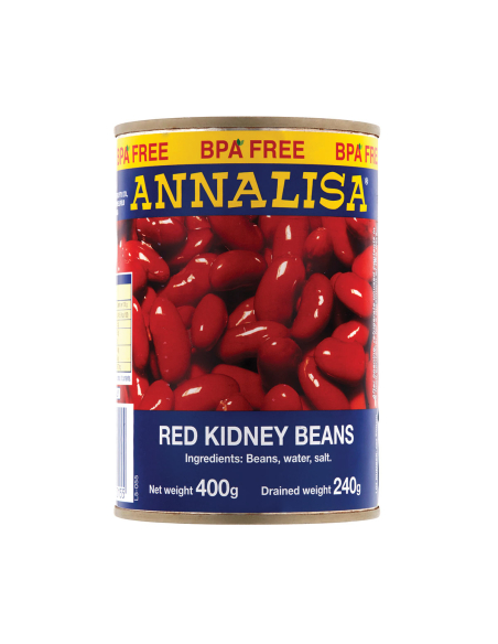 Annalisa Fesols de ronyó vermell 400g x 1