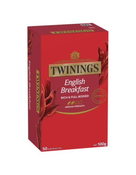 Twinings Anglais Petit déjeuner Classics Teabags 50 Pack x 1