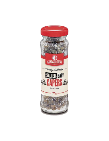 Sandhurst Salted Baby Capers 75g x 1