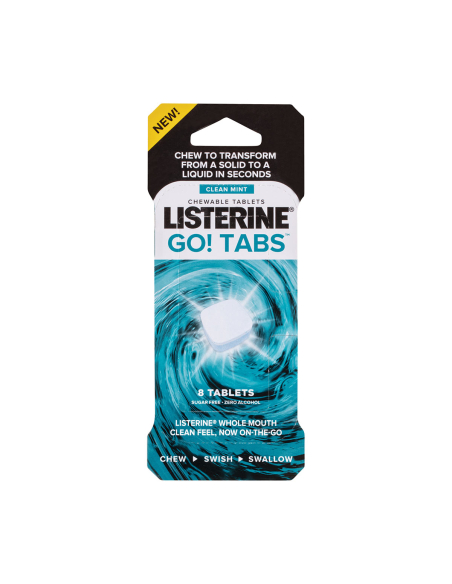 Listerine go tabs 8 pack x 6