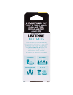 Listerine Go Tab 16 Pack x 4 2