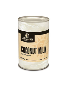 Sandhurst Leche de coco 400ml x 1