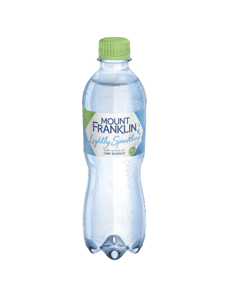 Mount Franklin Agua mineral ligera ligeramente brillante 450ml x 1