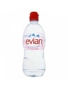 Evian スプリングウォータースポーツキャップ750ml x 1