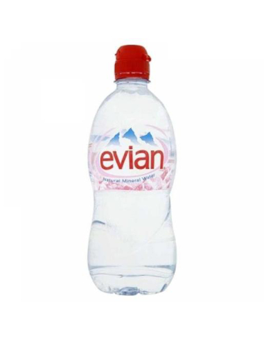 Evian Spring Water Sportscap 750ml x 1