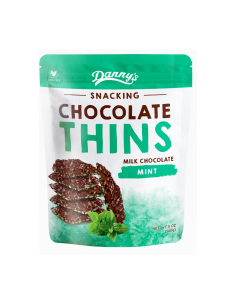 Dannys 巧克力 Thins 薄荷140g x 12
